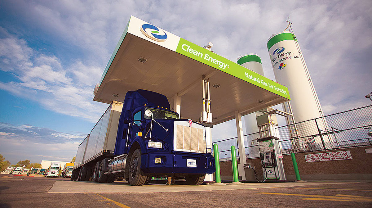 Clean Energy fueling station