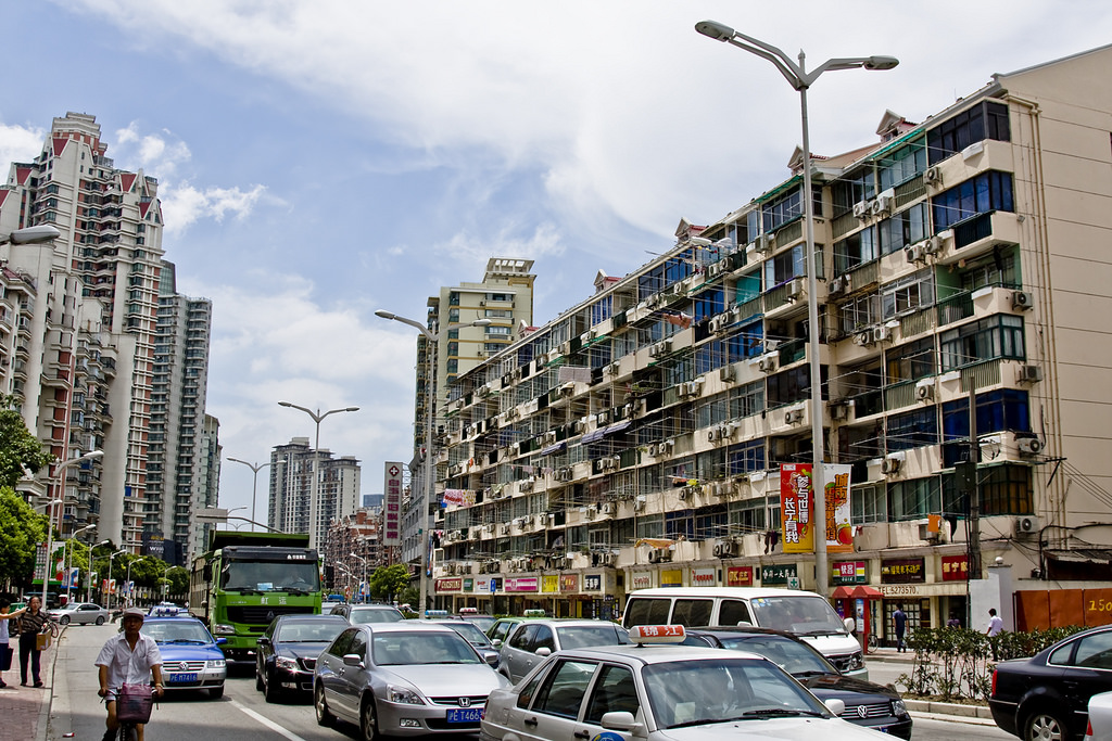 中国，绿色建筑，长宁路