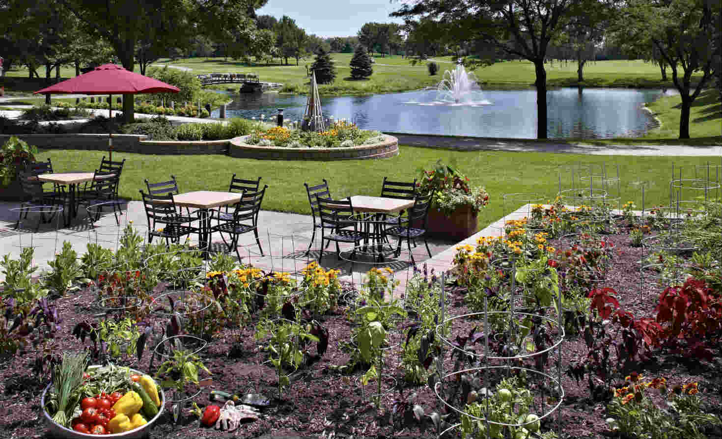 Chef&amp;amp;#039;s garden at Hilton Chicago/Oak Brook Hills Resort &amp;amp;amp; Conference Center