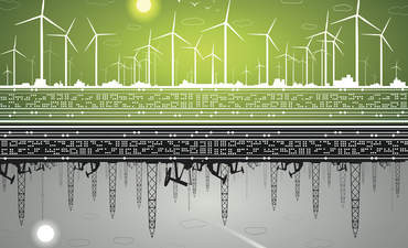 Green economy visual