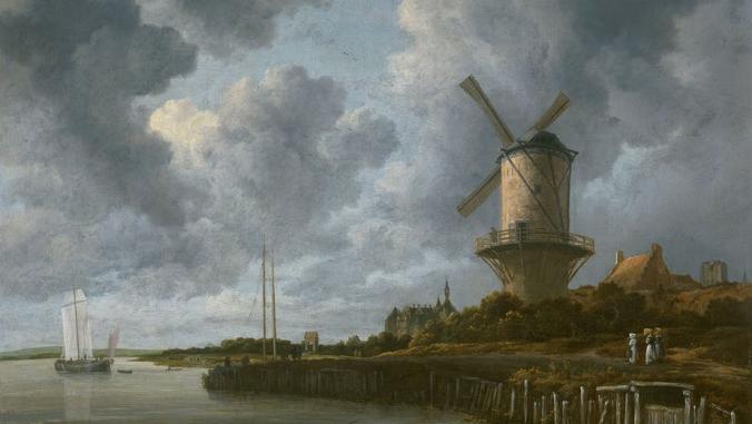 基础设施作为艺术:是的cob van Ruisdael, ‘Windmill at Wijk bij Duurstede,’ c. 1670. Rijksmuseum, Amsterdam, CC BY-ND