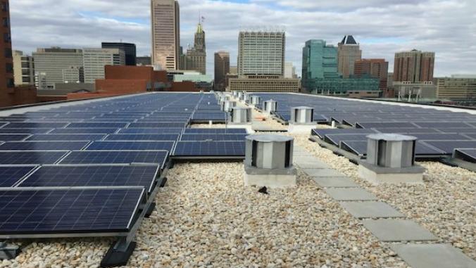 Sol's 196-kilowatt solar installation at Christ Church apartments, a low-to-moderate income senior living facility“>
                  <div class=