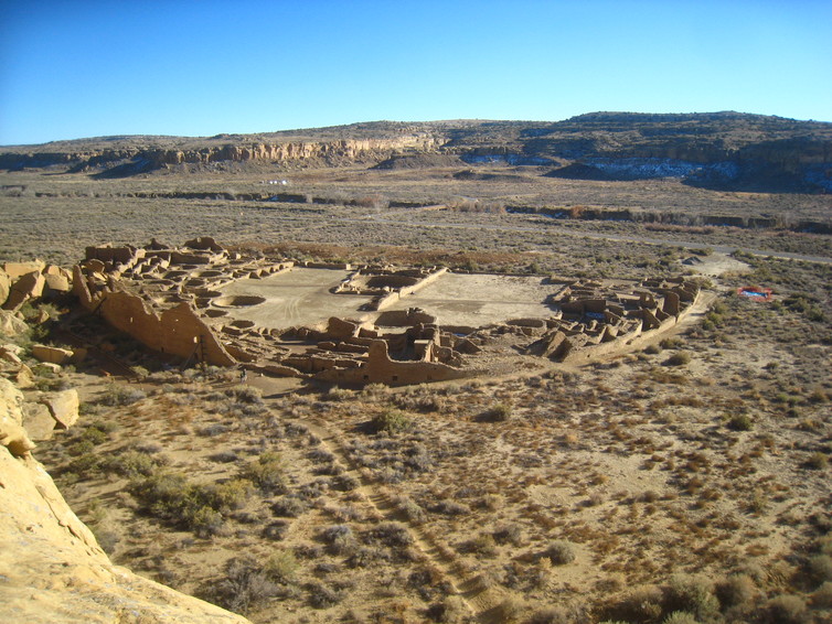 Chaco Canyon.