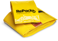 RePack的可回收，可重复使用的包装。