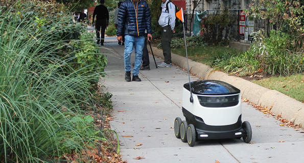 联邦快递和亚马逊有计划部署基于地面的机器人