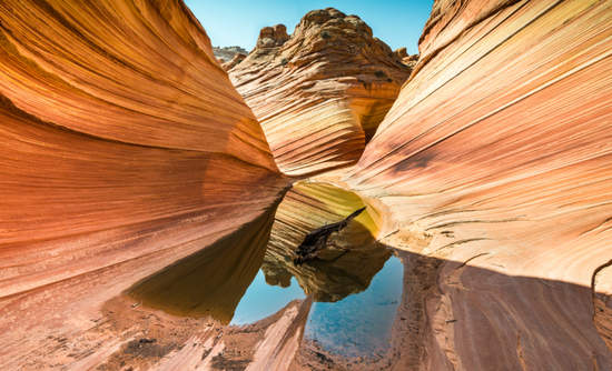 亚利桑那州的岩层被称为波。