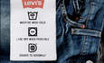 新的列维京的照顾标签给小费，以降低jeans# iImpact的特色形象