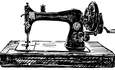 古董缝纫机绘制