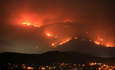 一个圣地亚哥县，加州野火。”title=
