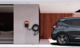 Enel X的JuiceBox Pro 40住宅电动汽车充电站。