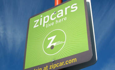 Zipcar和福特汽车公司联手在校园内推行汽车共享