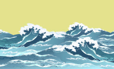 海浪插图
