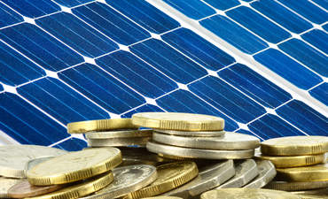 机构投资者回新的太阳能特色图片