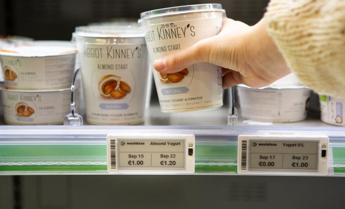 yogurt with two prices