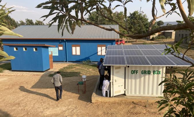 Offgrid Box in the field