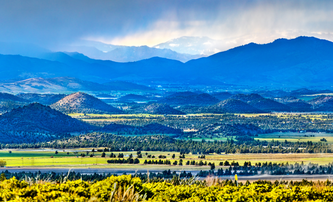 klamath mountains in northern california